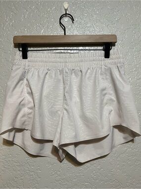 Athleta Printed Hustle 3” Athletic Running Shorts with Elastic Waist